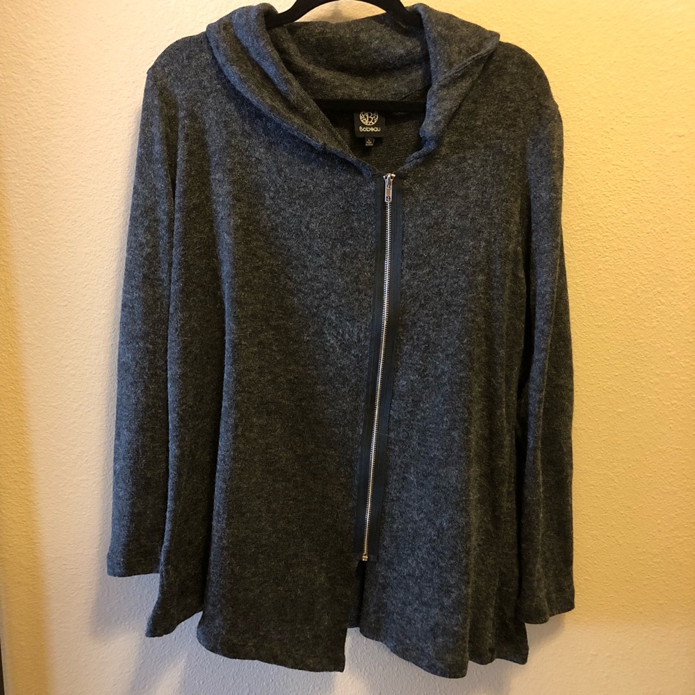 Asymmetrical Zipper Sweater